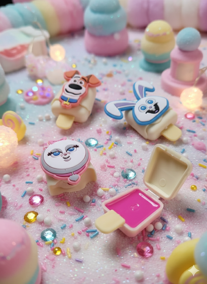 Pets 2 Flavoured Lip Balm 🐾✨