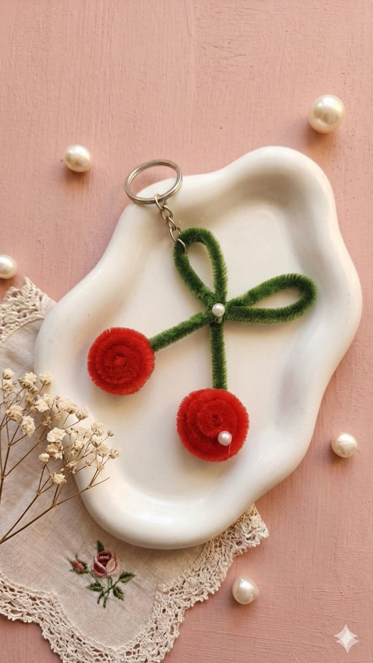 Sweet Cherry Keychain πβ¨